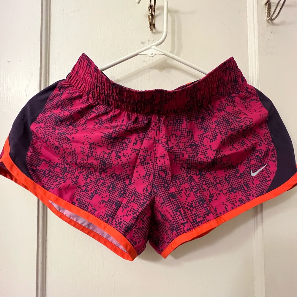 Nike dri fit running shorts (lined) size: small